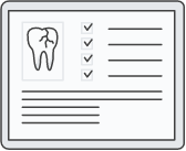 Animated test results on tablet computer