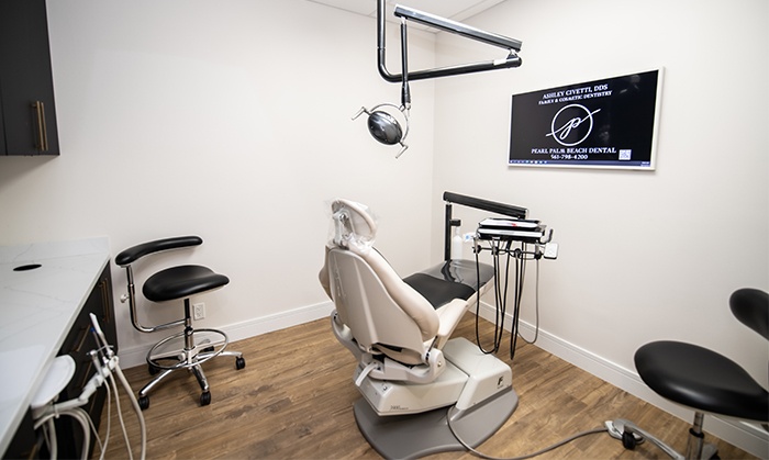 Dental exam room